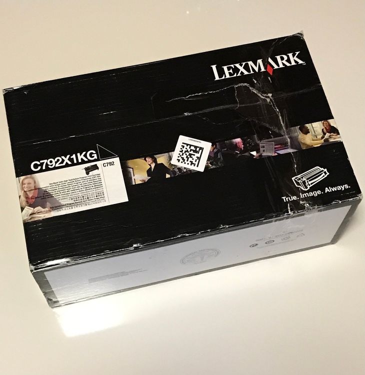 Lexmark C792X1KG Toner Schwarz – Original, für C792-Serie (Neu und ...