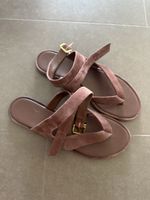 Mango, Sandalen braun Wildleder Damen Grösse 41