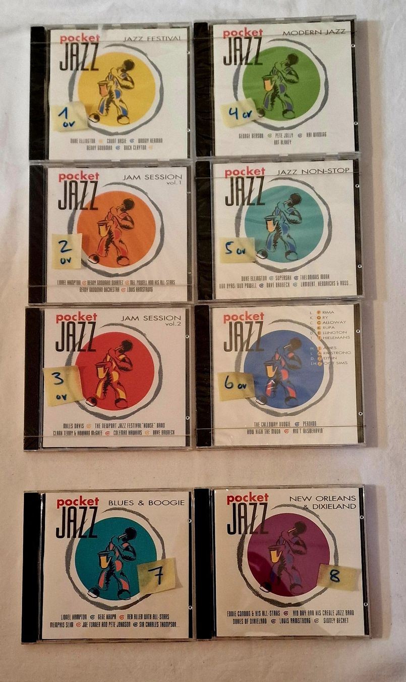 CD: Jazz Sampler 15 CD ov, auch einzeln möglich – Nuovo (secondo la descrizione) da Uitikon Waldegg venduto da Smeragol 1