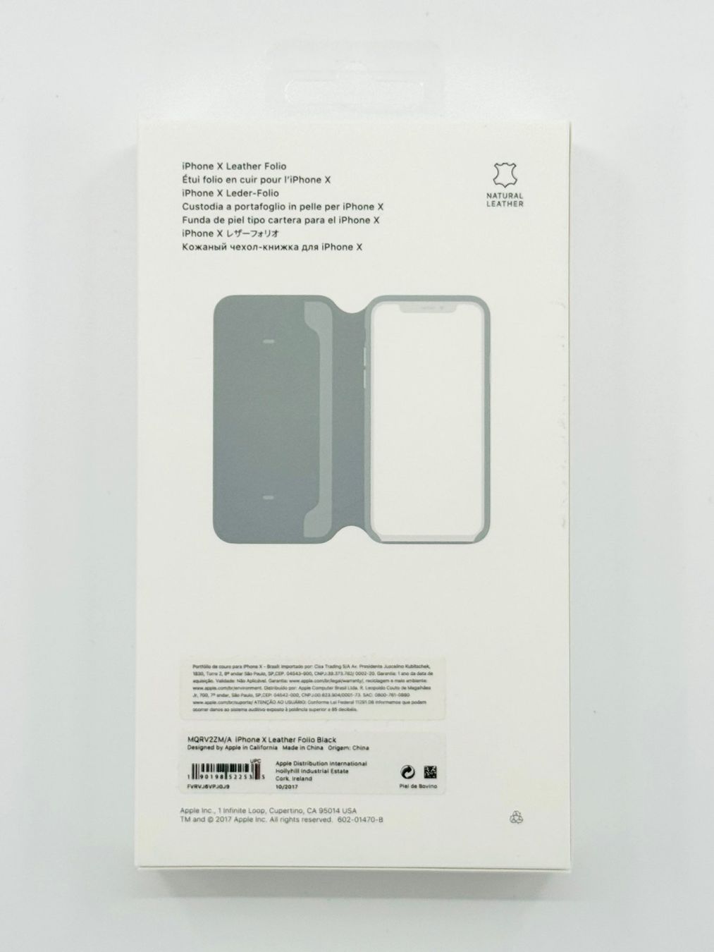 Apple Cover & Protezioni schermo: Apple iPhone X Hülle | Leather Folio | Aus echtem Leder – Nuovo (secondo la descrizione) da Soyhières venduto da Spartan117 1