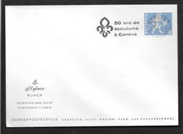 Pfadfinder Sonderbrief 50 Jahre gest. Genève 22.5.1962