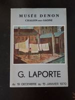 G.Laporte: signierter Ausstellungskatalog 1969-70 !!