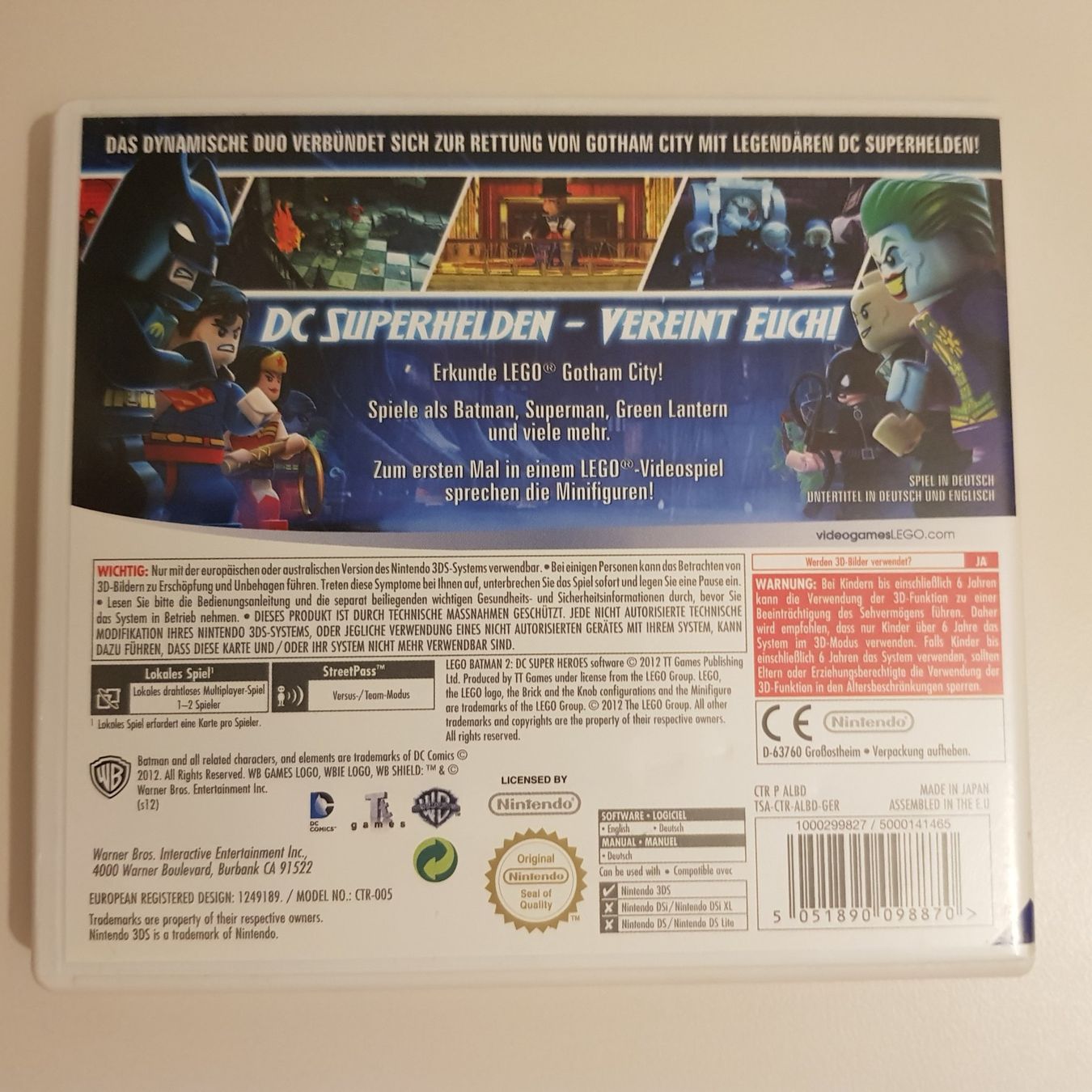 Nintendo Giochi: LEGO Batman 2 DC Super Heroes /3DS – Usato da Münchenstein venduto da 2DGames 1