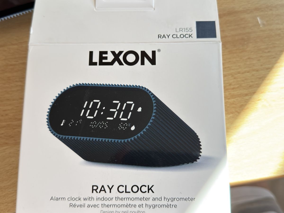 Lexon Sveglie: Réveil lexon ray clock – Nuovo (secondo la descrizione) da Fey venduto da trips.68