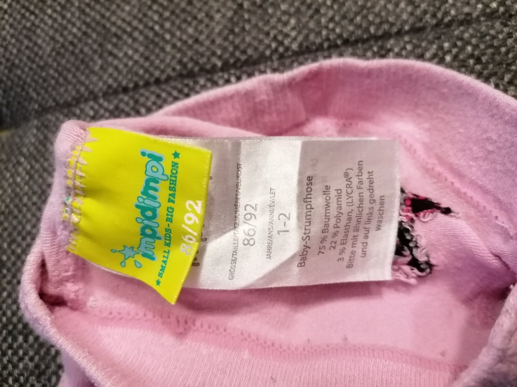 Calze & Collant: Strumpfhose Gr. 86 /92 mit Einhorn – Usato da Büttikon AG venduto da Amineah 3