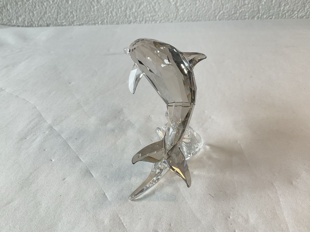 Swarovski Statuette: Swarovski Crystal, Dolphin Mother  – Usato da Malleray venduto da Robot12 6