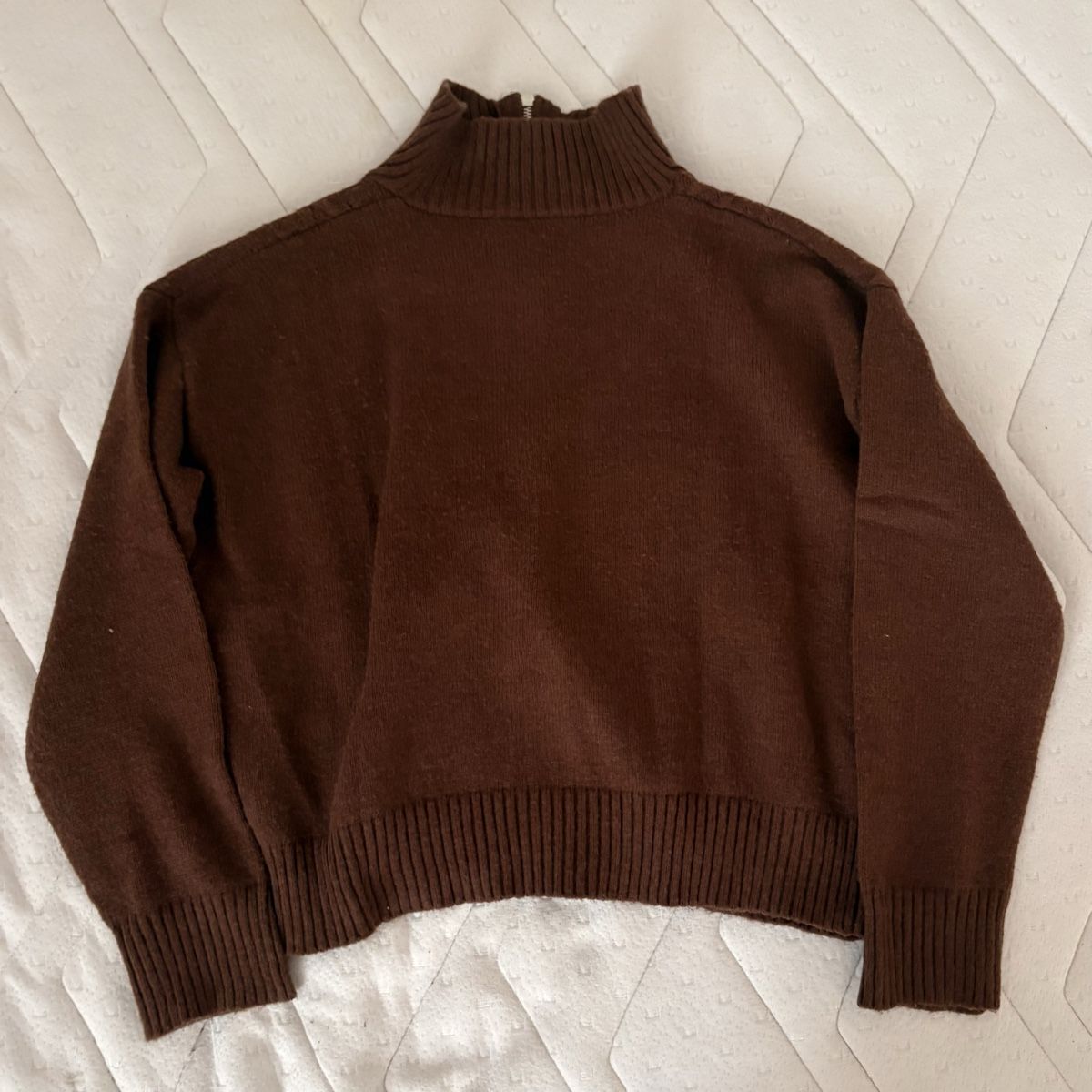 Maglioni & Felpe: Brauner Strickpullover mit Reissverschluss – Nuovo (secondo la descrizione) da Brünisried venduto da Livtsukki2ndHand 2