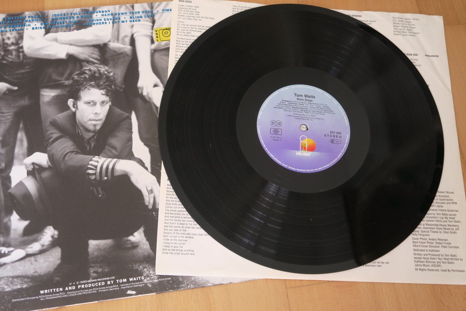 Dischi in vinile: Tom Waits – Rain Dogs – Usato da Thun venduto da Karibu70 4
