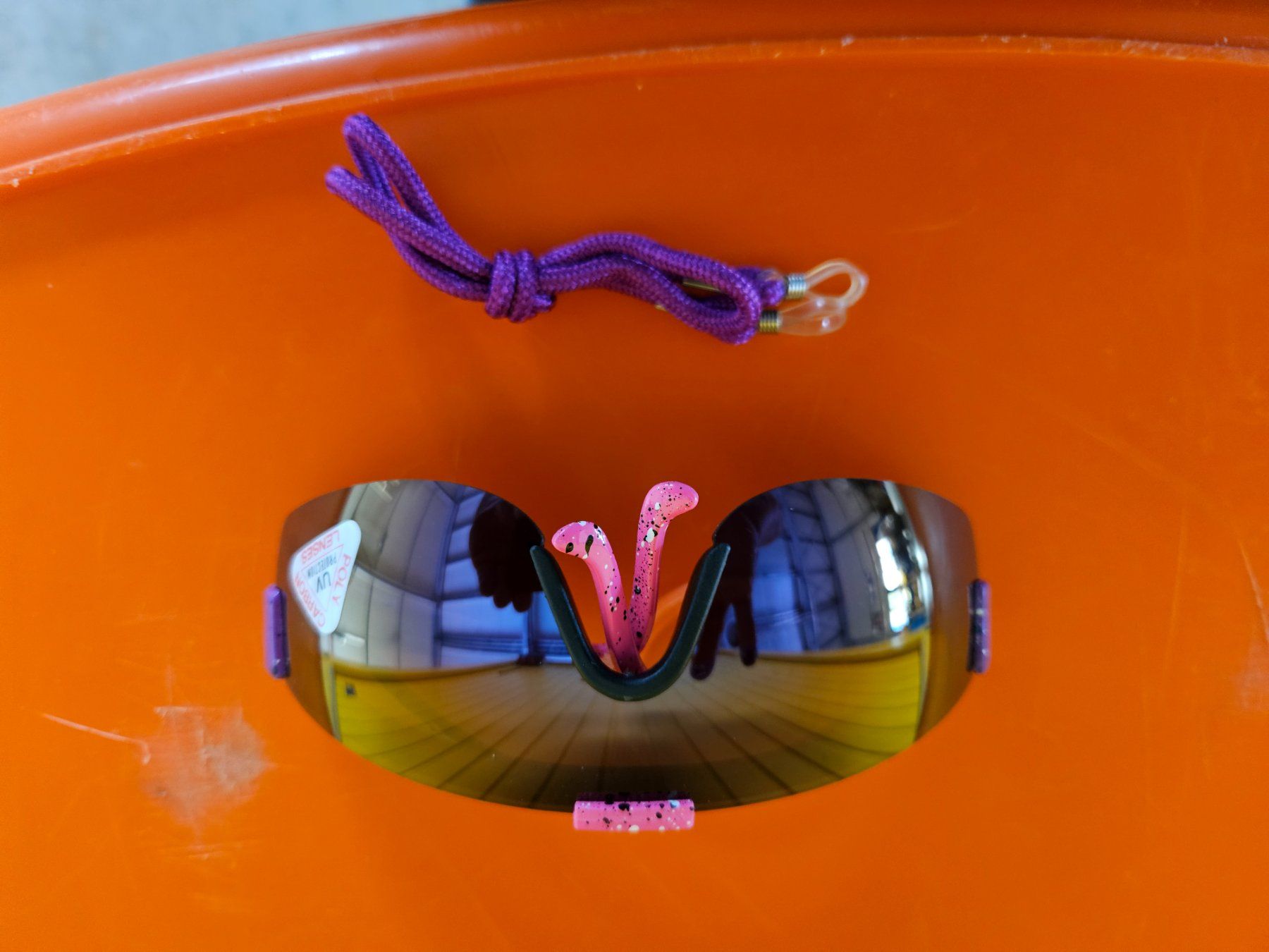 Brillen & Gläser: Originelle Sonnenbrille – Neu und originalverpackt aus Recherswil von hubelmatt 3
