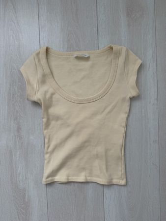 Damen T-Shirt Zara gelb Grösse S neuwertig