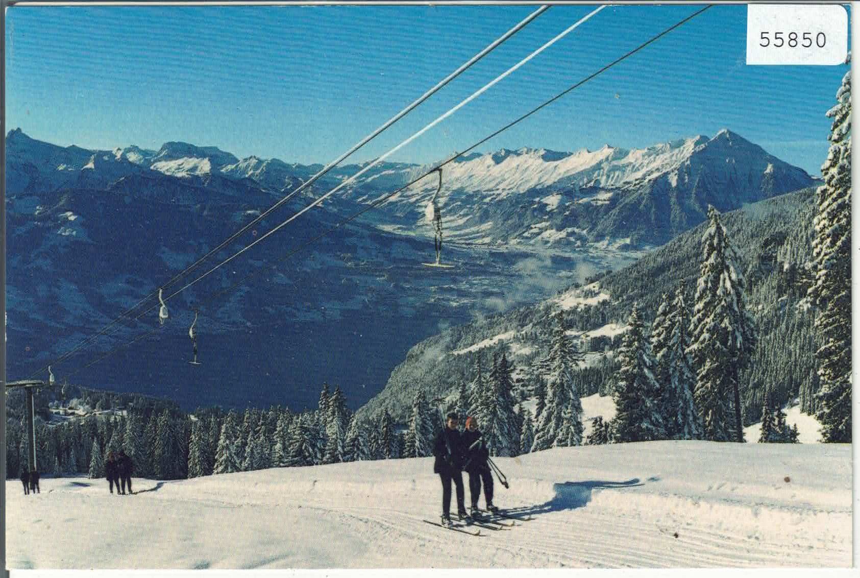Cartoline postali: Skilift Hohwald Waldegg - Beatenberg – Usato da Ettingen venduto da Kartenplanet