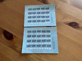 Coop Sammelkarten Trophy 2 x 20 Stück neu