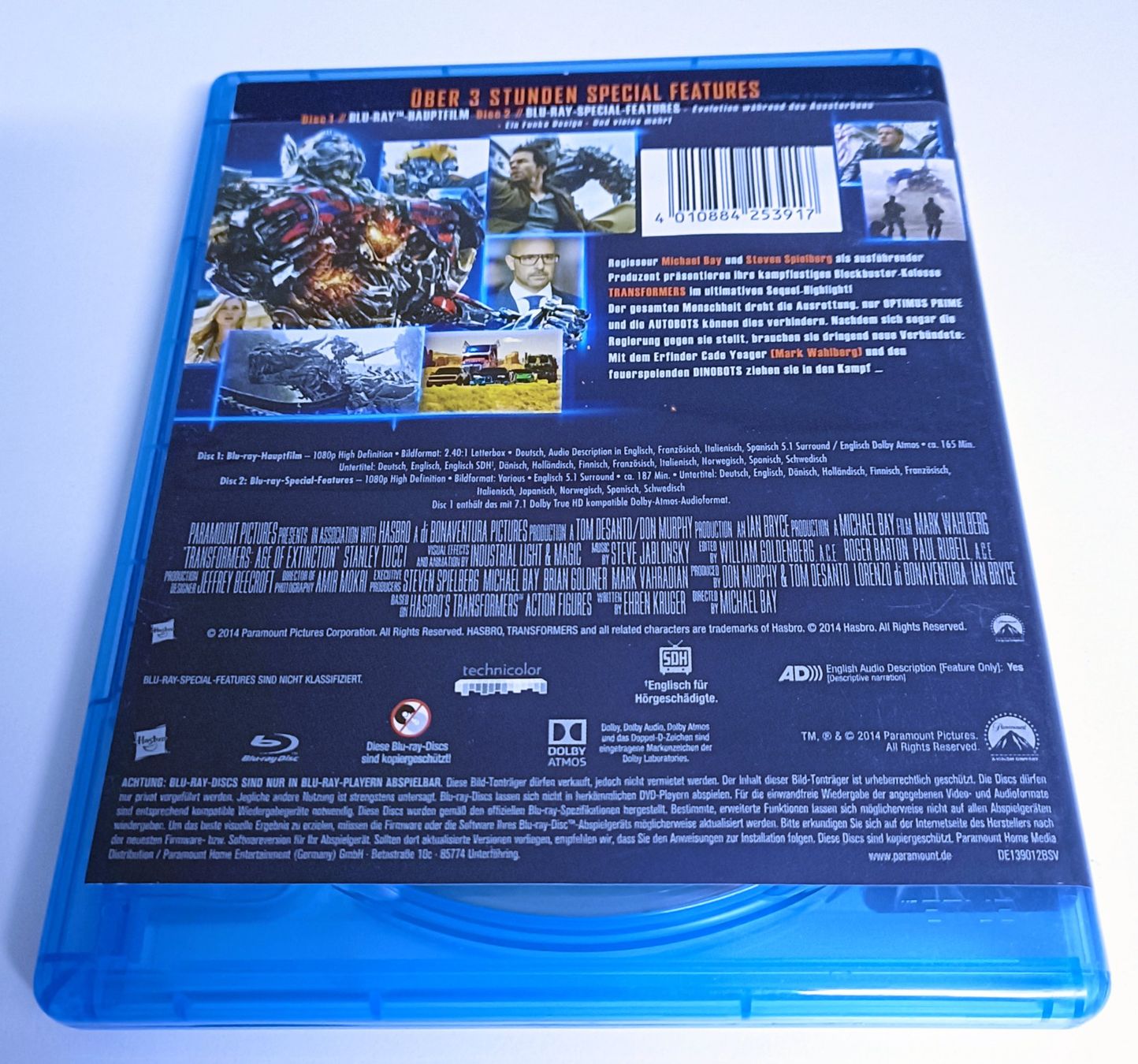Tutti i DVDs: Transformers: Ära des Untergangs (Blu-ray) – Usato da Köniz venduto da Movieportal007 1