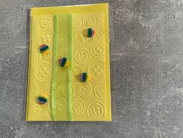 Knöpflikarte / Handarbeit