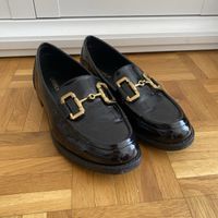 Catwalk Goldene Damen Loafers