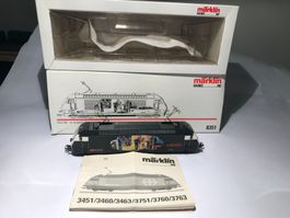 Märklin E-Lok RE460 SBB Heizer Lok 3451