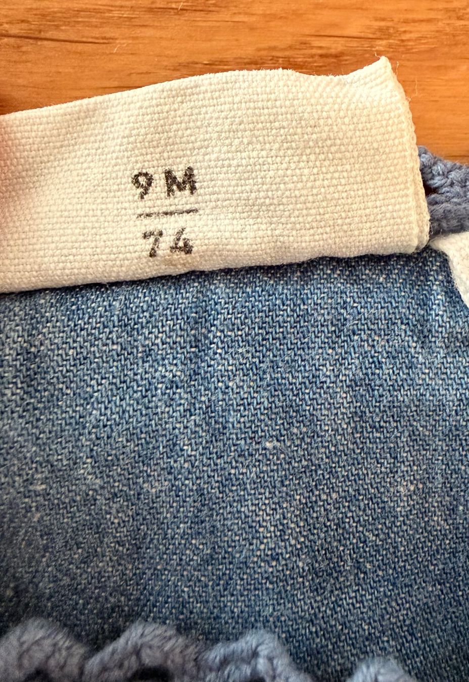 Vestiti & Gonne: Minymo Denim Kleid Gr. 74/9M – Nuovo (secondo la descrizione) da Root venduto da AmiraAe 1