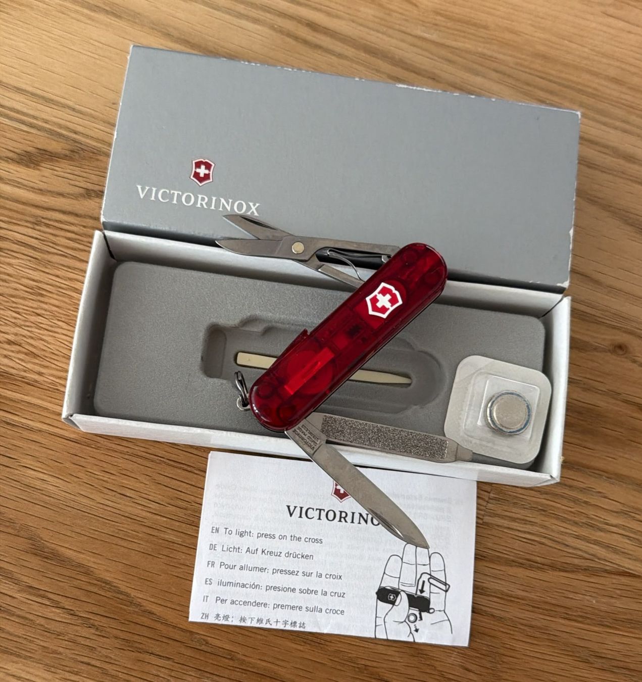 Victorinox Taschenmesser: VICTORINOX SACKMESSER PSP – Neu und originalverpackt aus Zürich von Frei-Occasionen 1