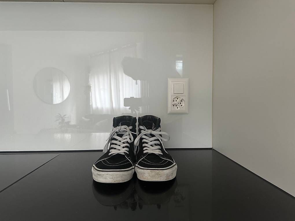 Vans Scarpe da uomo: Vans ? SK8-Hi ? Black / True White – Usato da Luzern venduto da NunoFernandes 1