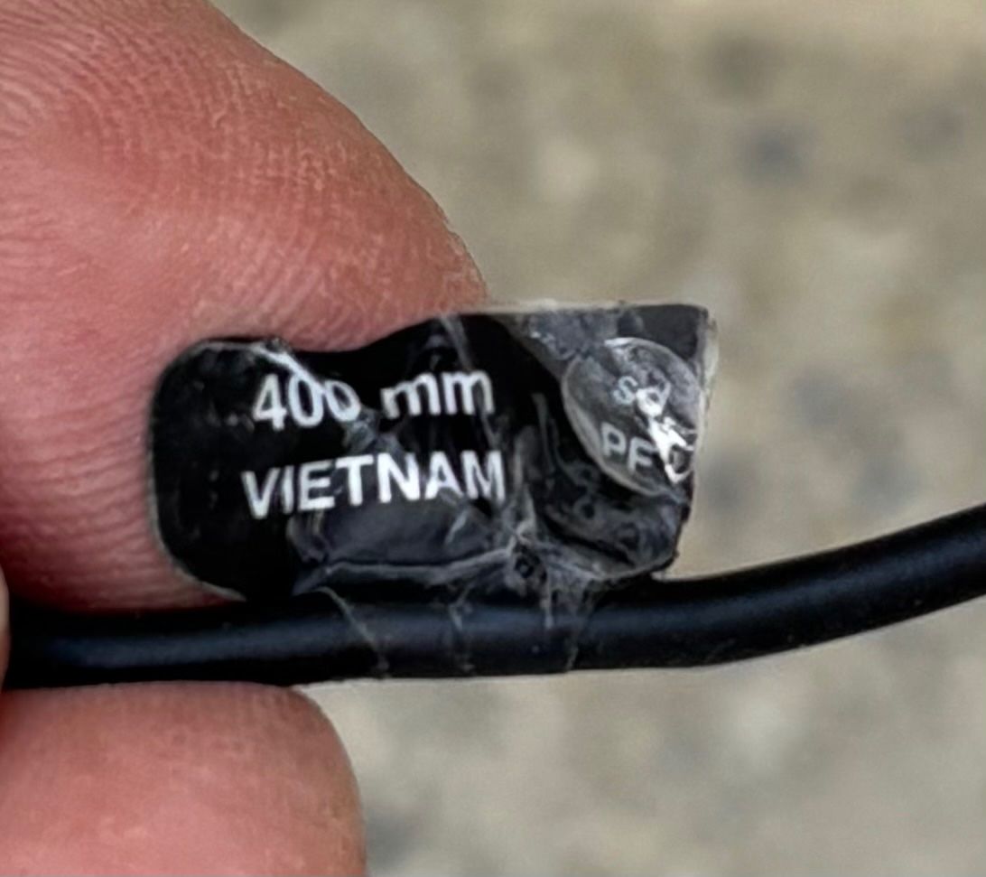 Shimano Ersatzteile: Shimano Di2 Kabel EW-SD50, 400 mm – Gebraucht aus Geuensee von casati01 1