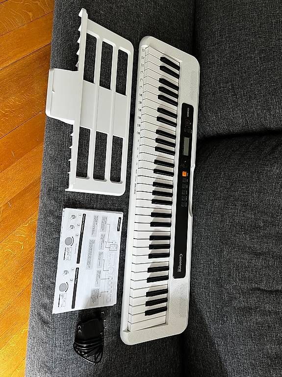Musikinstrumente: Clavier Casiotone CT-S200 WE (blanc) – Gebraucht aus Lausanne von rom_fn9y