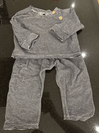 Petit Bateau Set gestreift Grösse 81 cm guter Zustand