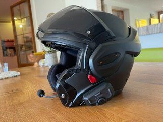 Caschi & visiere: Motorradklapphelm SCORPION Exo-Tech EVO mit Cargo Freecom – Usato da Hitzkirch venduto da garnetti64 6