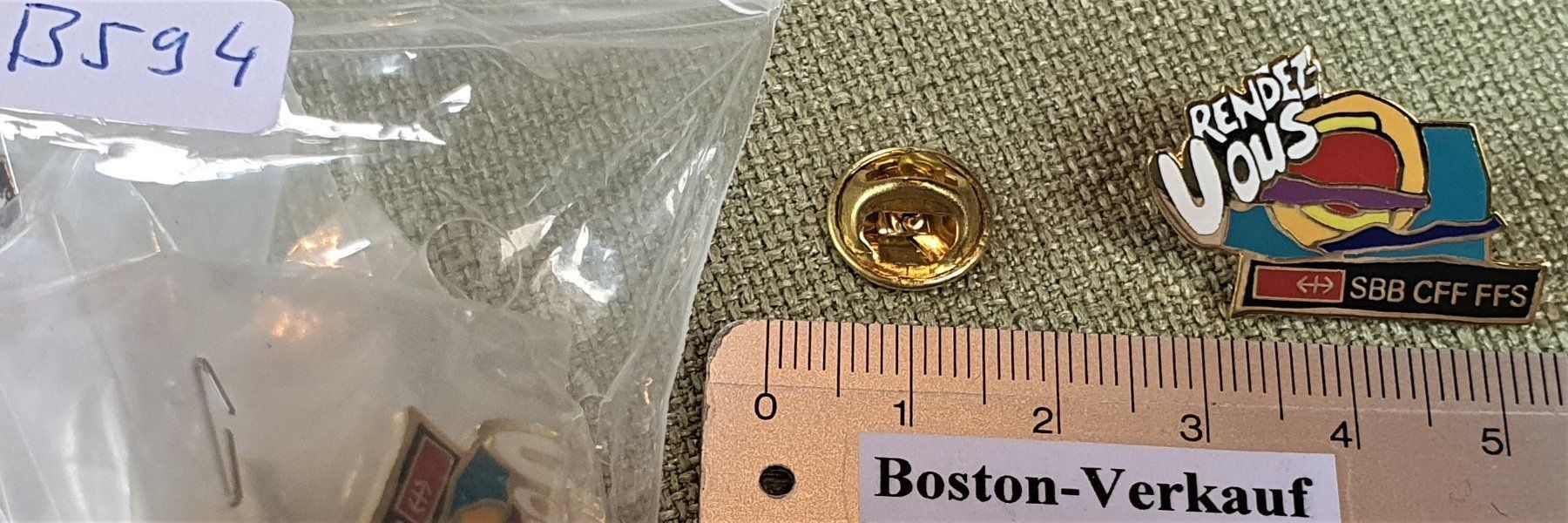 Spille: B594 - Pin SBB CFF FFS Rendez Vous – Usato da Reinach BL venduto da Boston-Verkauf 2