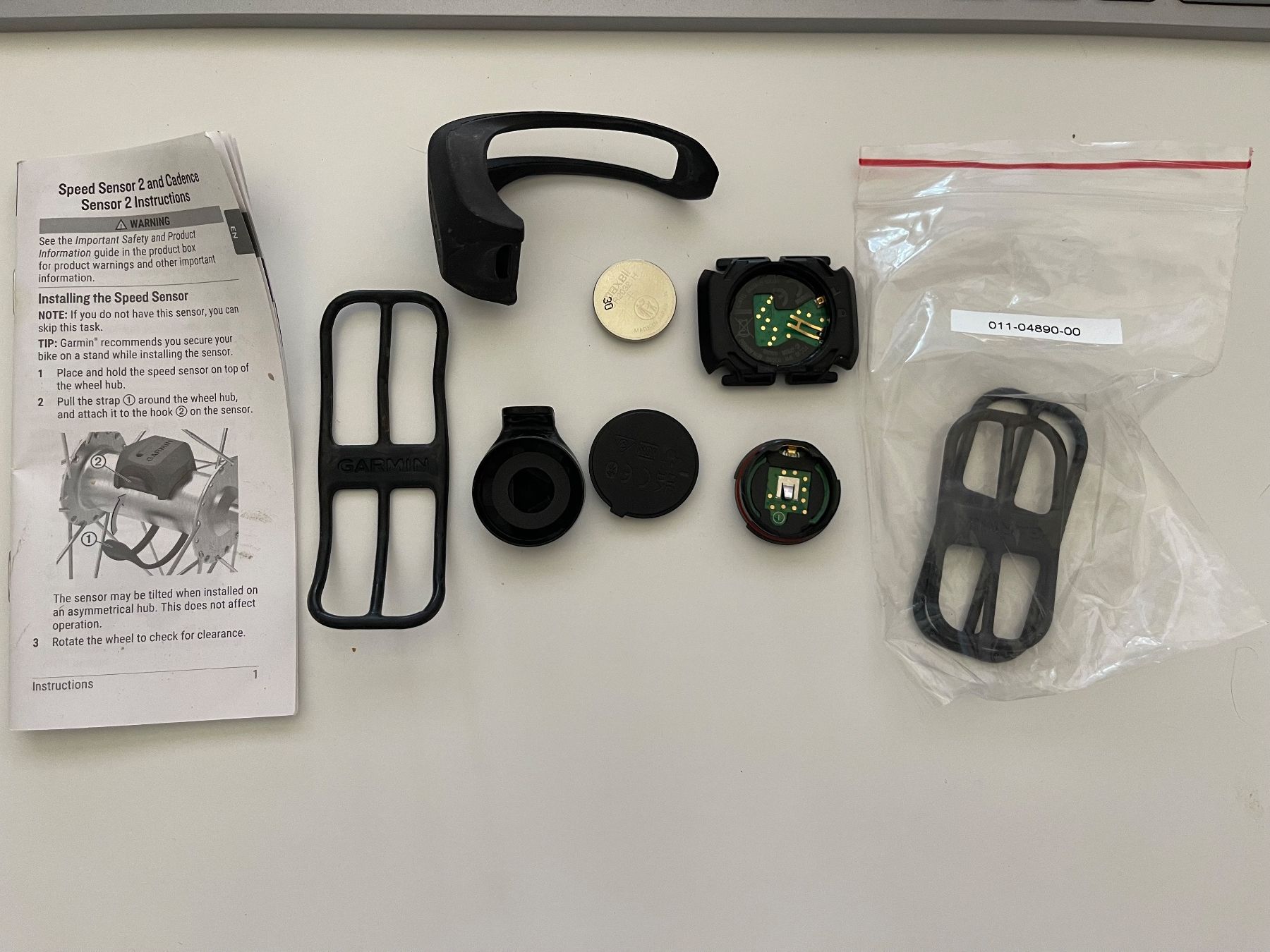 Garmin Pièces détachées: Garmin Geschwindigkeits- und Trittfrequenzsensor 2 Set – D'occasion à Zürich par Surf82