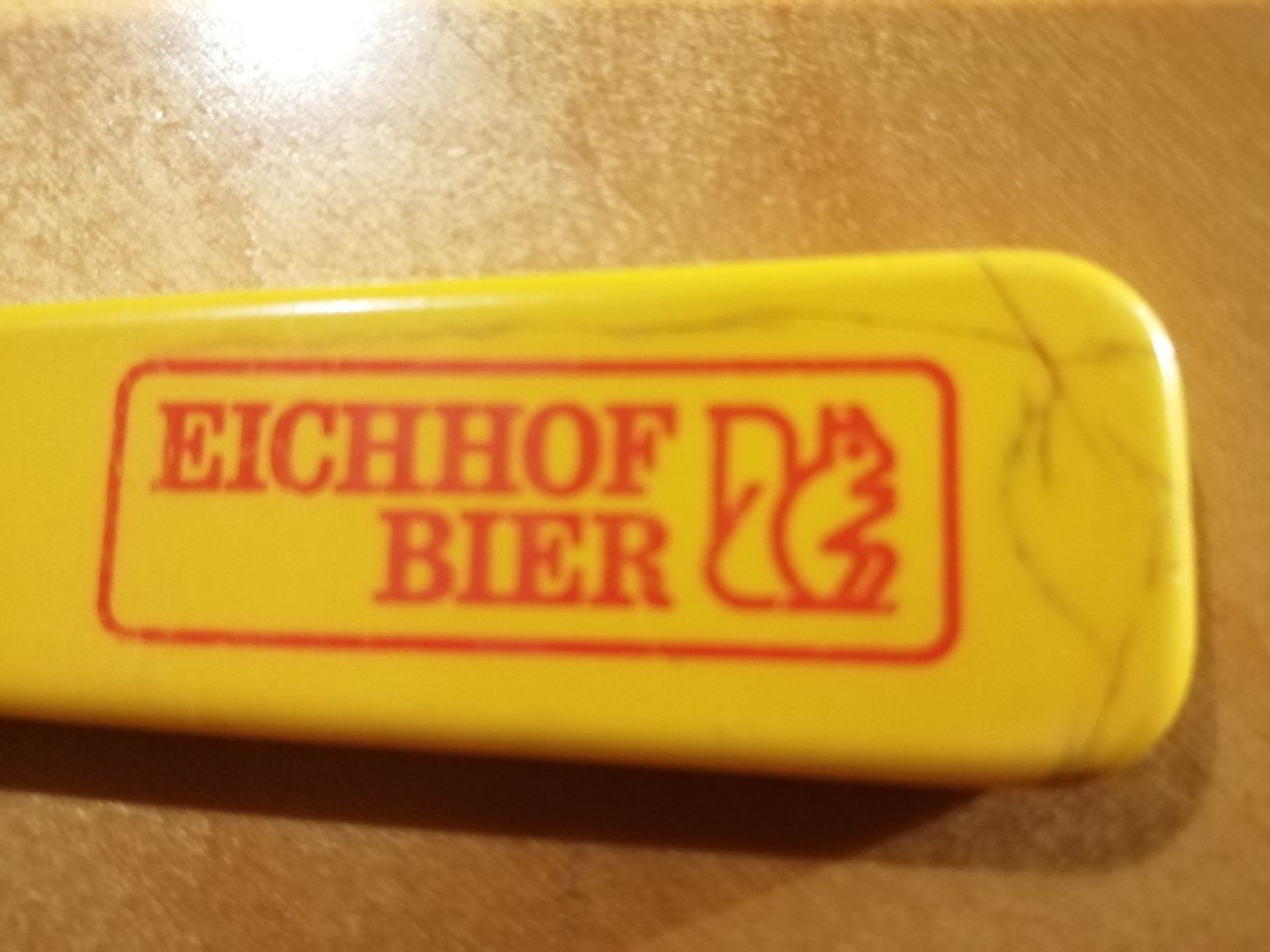 Apribottiglie & Tappi per chiusura: Flaschenöffner Eichhof Retro Sommerfest Grillparty – Usato da Honau venduto da holunder3 2