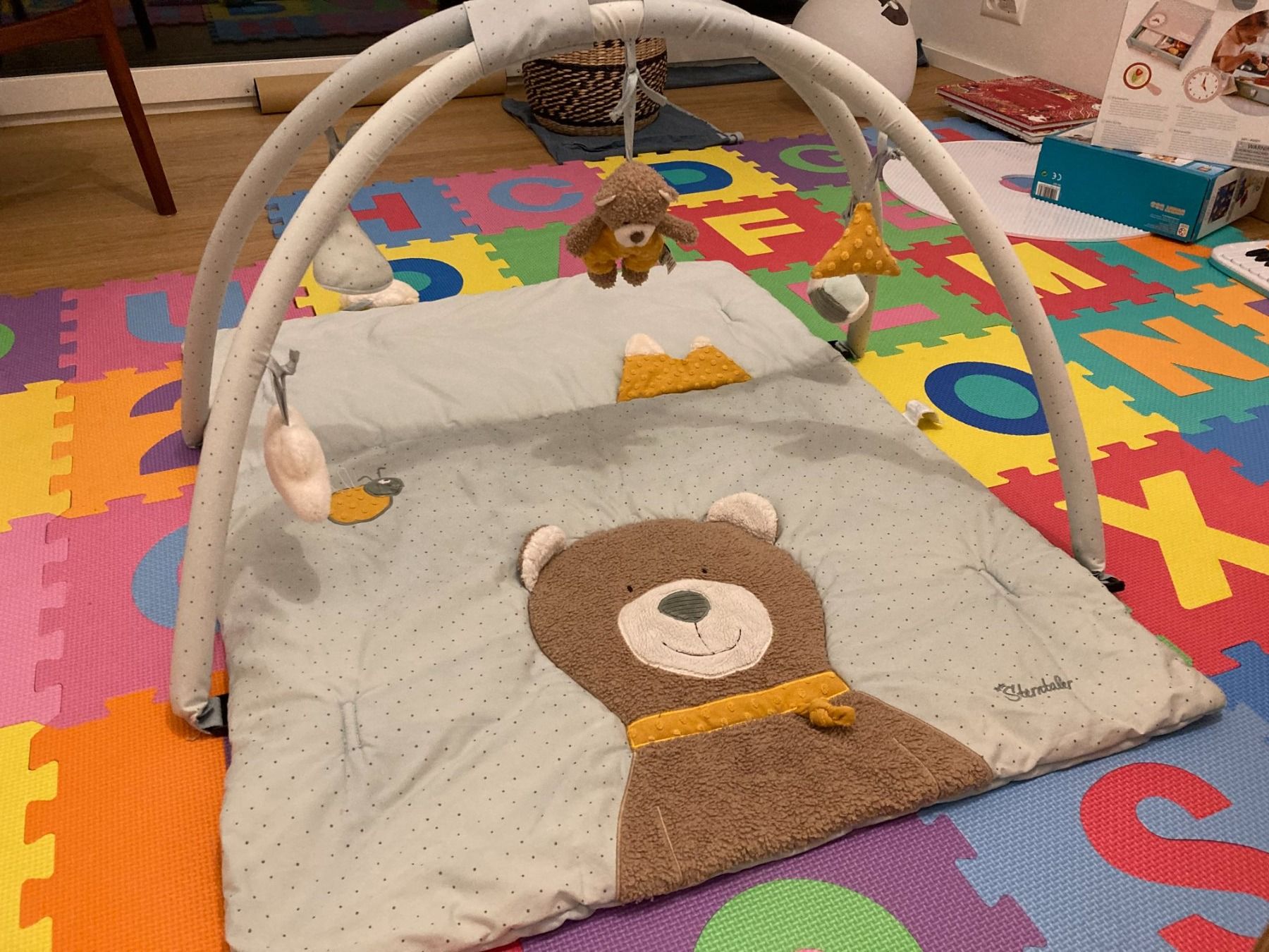 Sterntaler Tappeto da gioco: Play arch with blanket Bear Ben – Usato da Maur venduto da fra_66sc 1