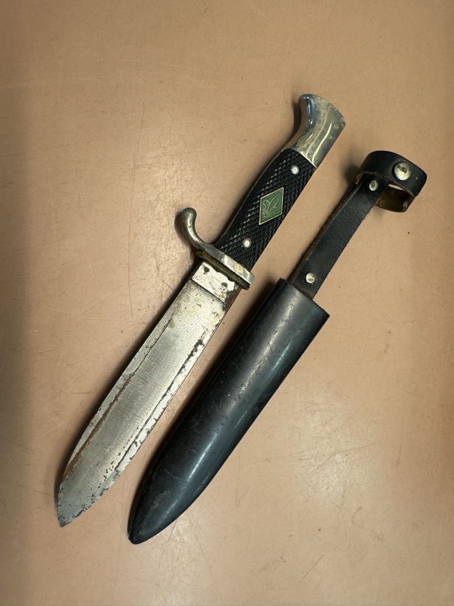 Posate: Dolch - Messer mit Scheide  – Usato da Chur venduto da Meriva0 1