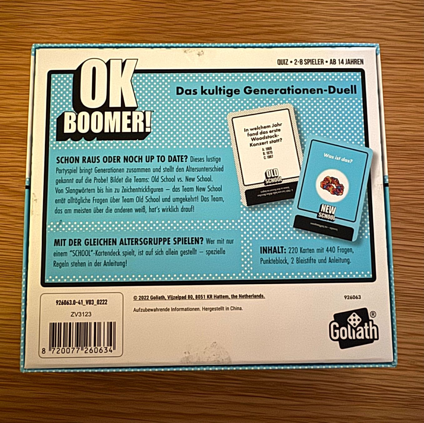 Goliath Giochi: OK - Boomer! - Generationenspiel – Nuovo (secondo la descrizione) da Thun venduto da tina_h 1