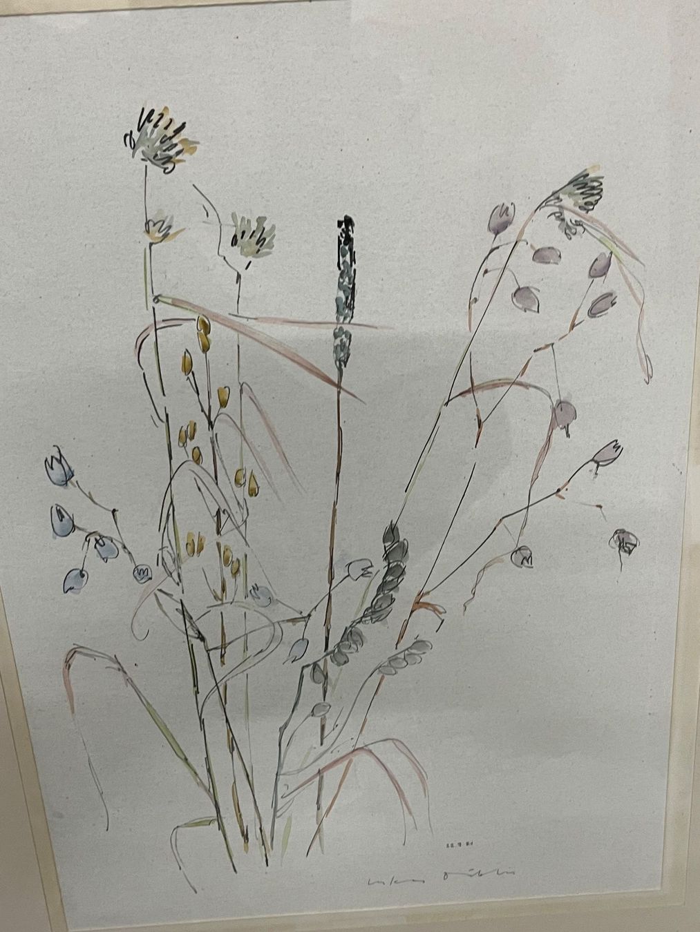 Dipinti: Lukas Düblin 22.9.1981 Aquarell – Usato da Basel venduto da Kaffee_und_Kunst 1