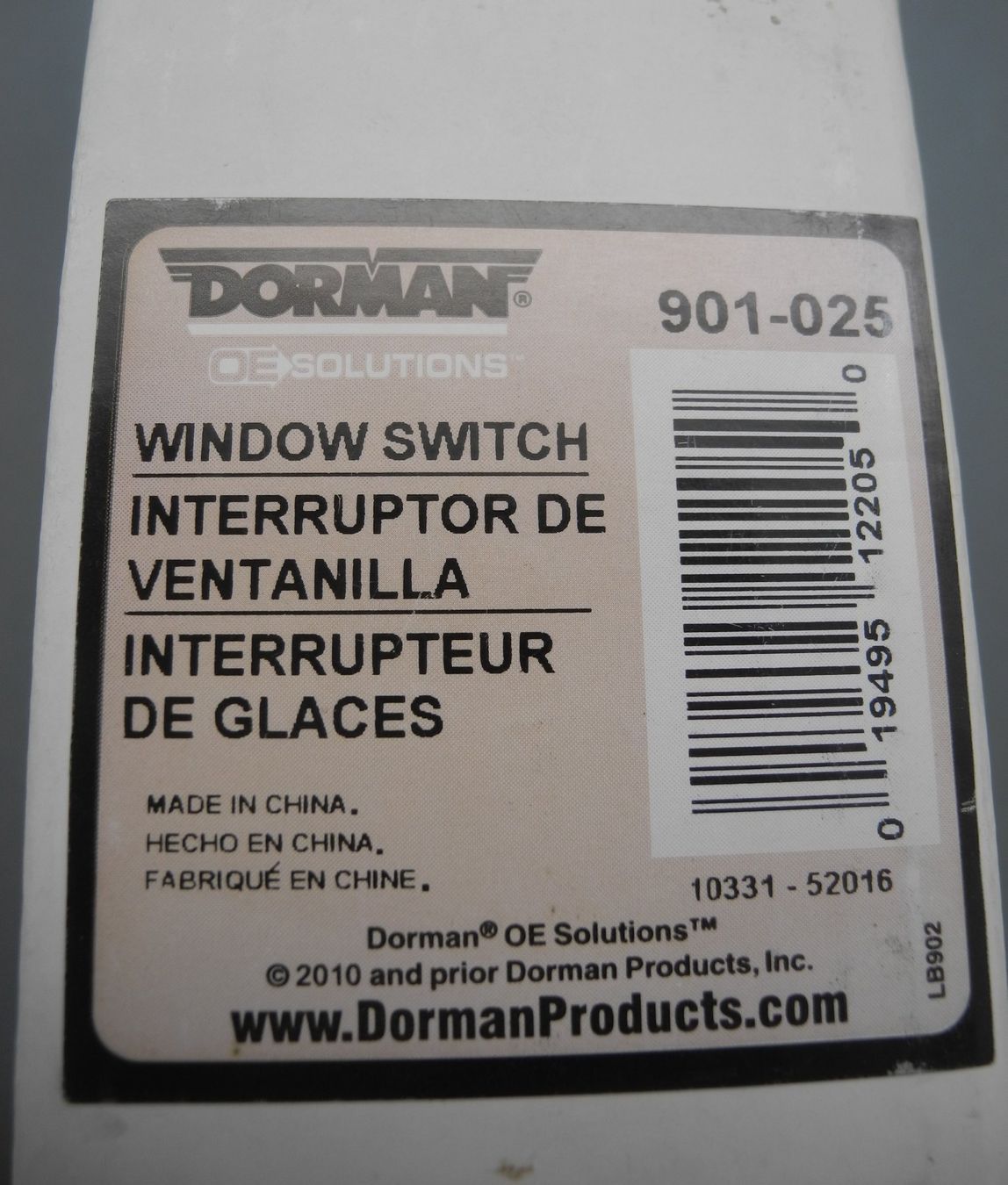 Interrupteurs: Dorman Window Switch Chevrolet Fensterheber Schalter – Neuf avec emballage d'origine à Kottwil par Crazyrolf 2