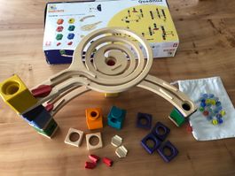 Quadrilla Kugelbahn Set von Hape - Top Zustand!