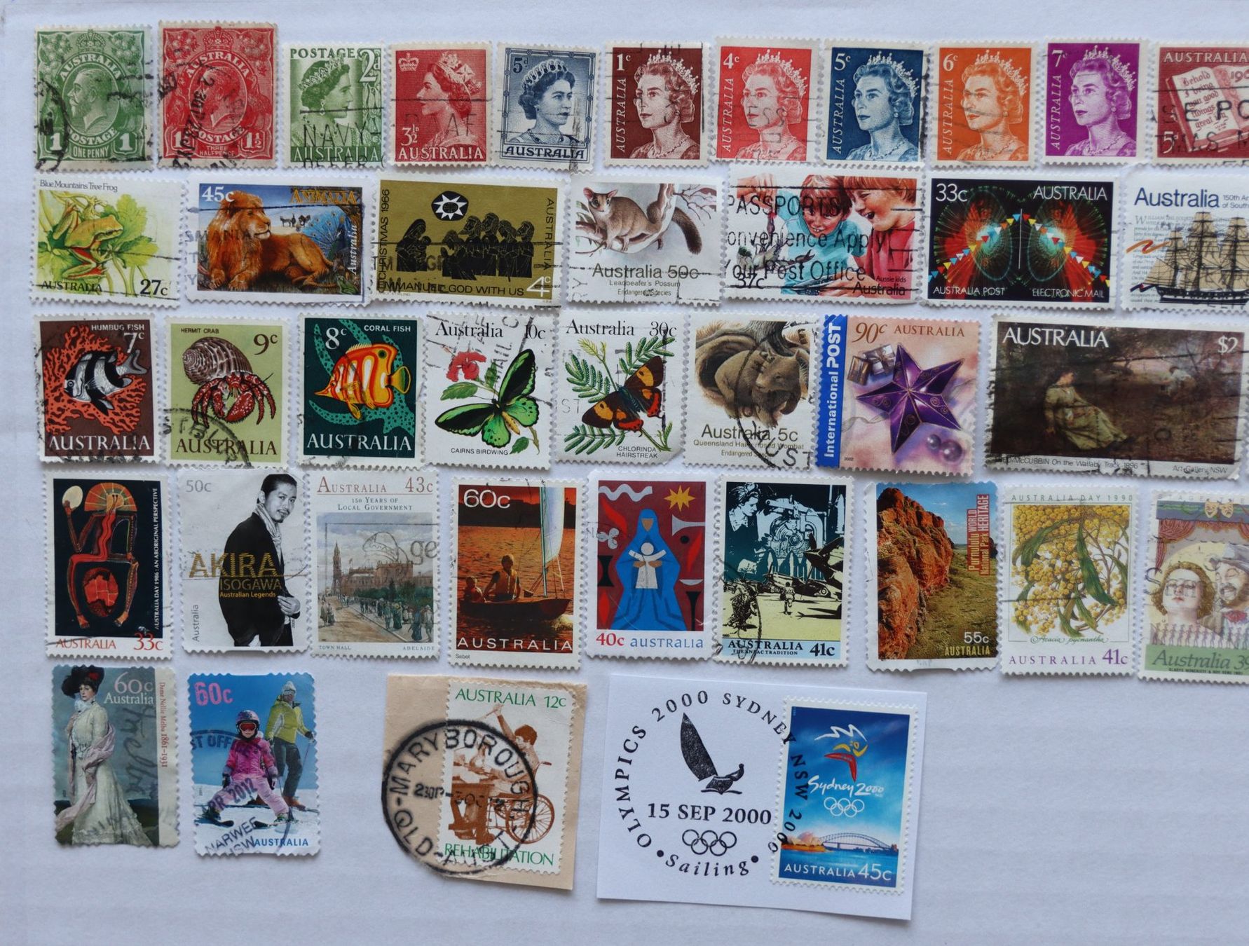 Tutti i francobolli: Briefmarken Australien – Usato da Oberentfelden venduto da lakipul 1