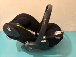 CYBEX -Babyschale BLACK  inkl. Montagevorrichtung mit ISOFIX