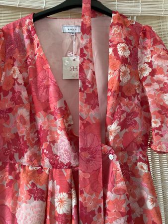 Robe longue fleurie