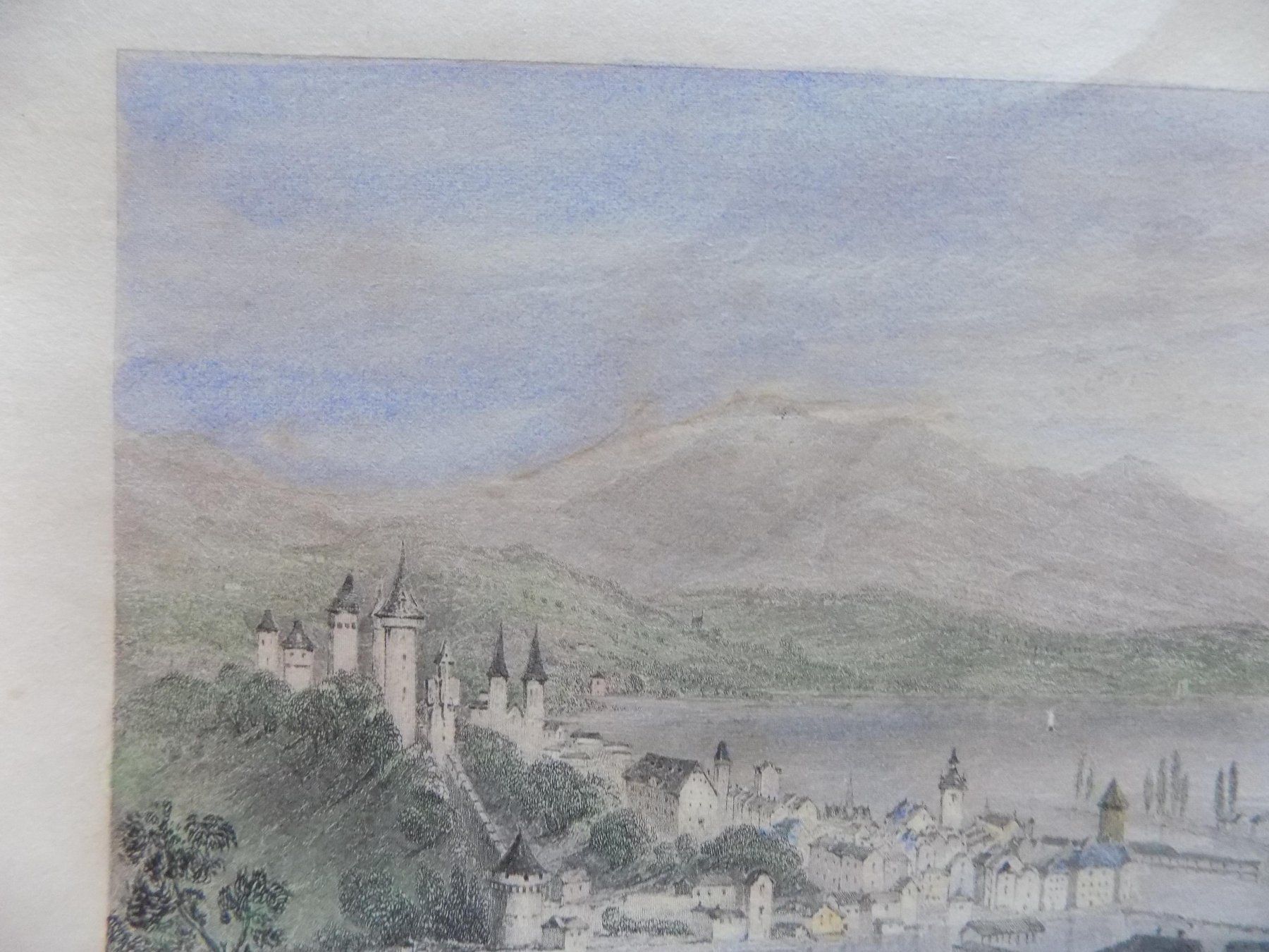 Incisioni: Luzern Rigi von Bartlett – Usato da Risch venduto da Antikfee 5