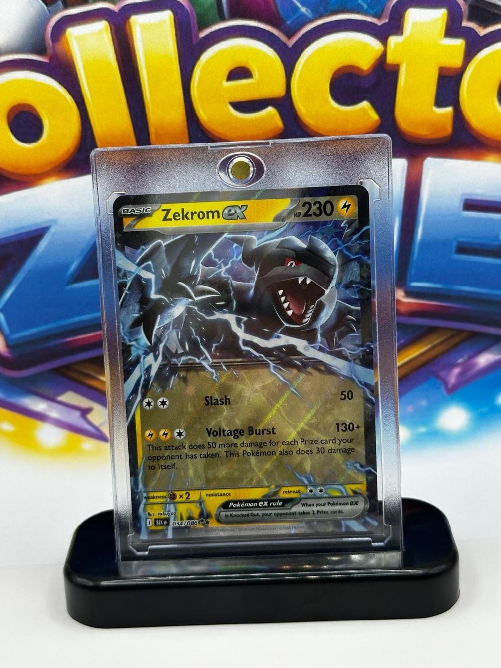Pokémon Sammelbilder & Trading cards: 🇬🇧 Zekrom ex / Pokemon – Neu (gemäss Beschreibung) aus Böckten von Collector-Zone