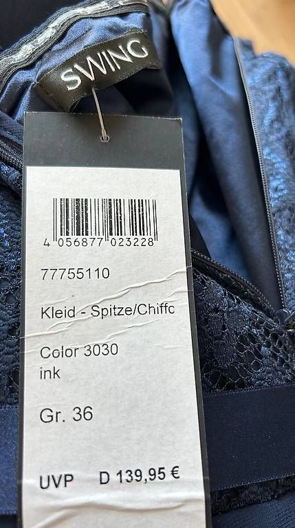 Vestiti: Swing Kleid dunkelblau Gr 36 NEU – Usato da Zürich venduto da Nia_S 2