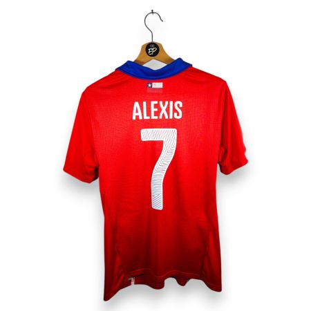 Original 2014-15 Chile Home Trikot Alexis Sánchez