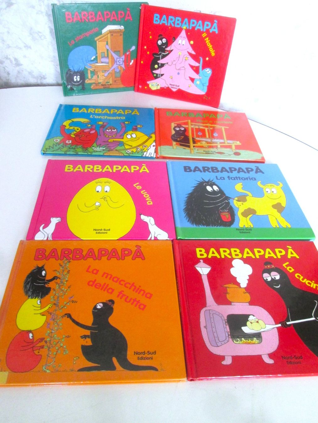 Libri: 8 Barbapapa-Bücher – Usato da Sementina venduto da babucia
