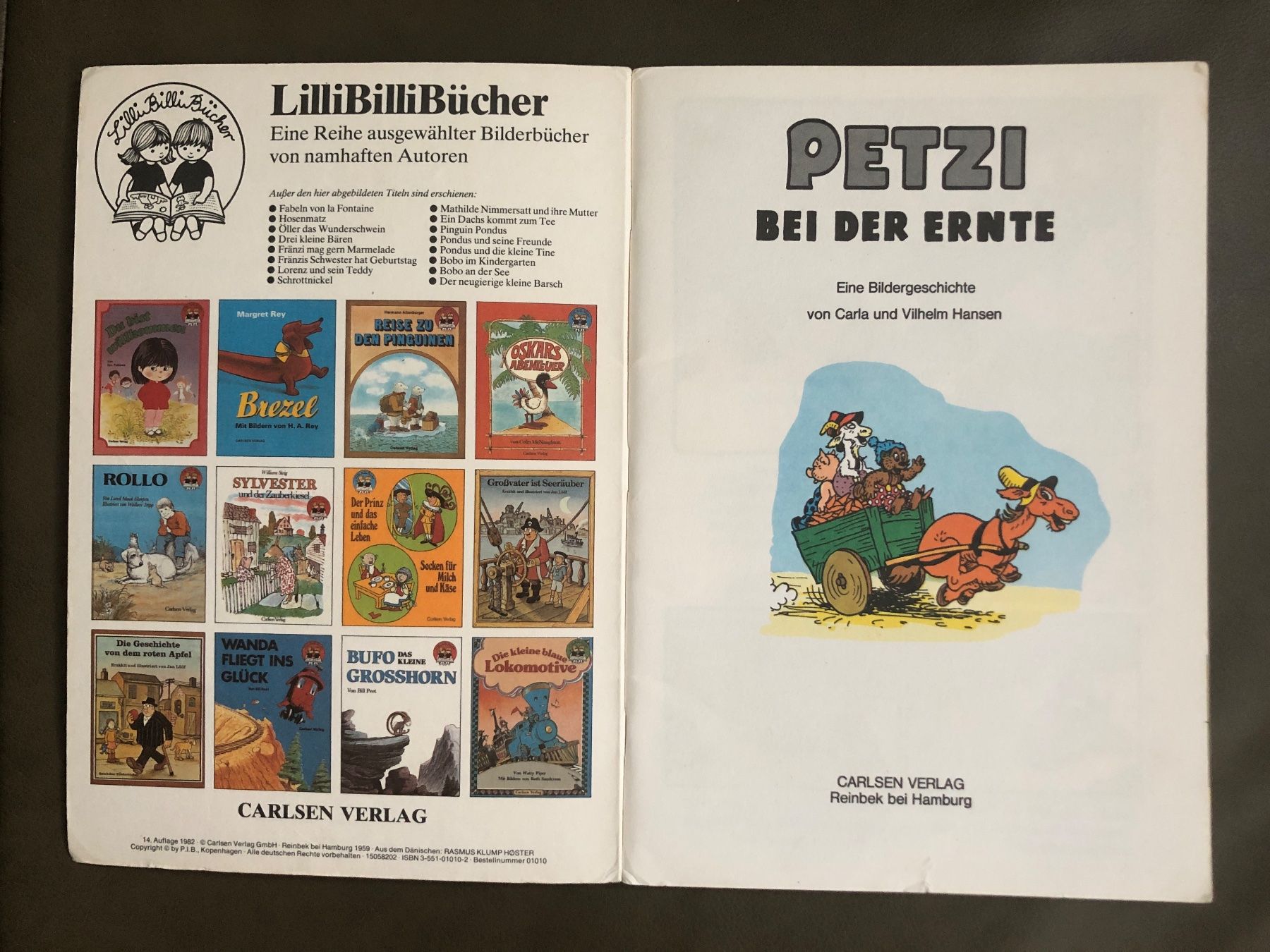 Libri: Buch Petzi bei der Ernte – Usato da Nunningen venduto da anclaudia 1
