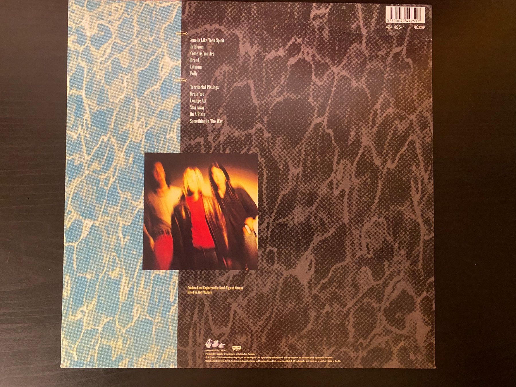 Schallplatten: Nirvana – Nevermind [LP EU 2001] – Gebraucht aus Tamins von  1