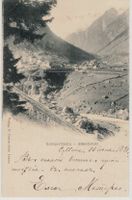 UR 26 Gotthardbahn Göschenen 1898
