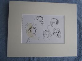 "Schizzi di Caffé" - Verkauf Sammlung Jürg Stamm - Zeichnung