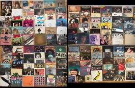 136 Vinyl LP Plattensammlung Rock 60s 70s Beatles Pink Floyd