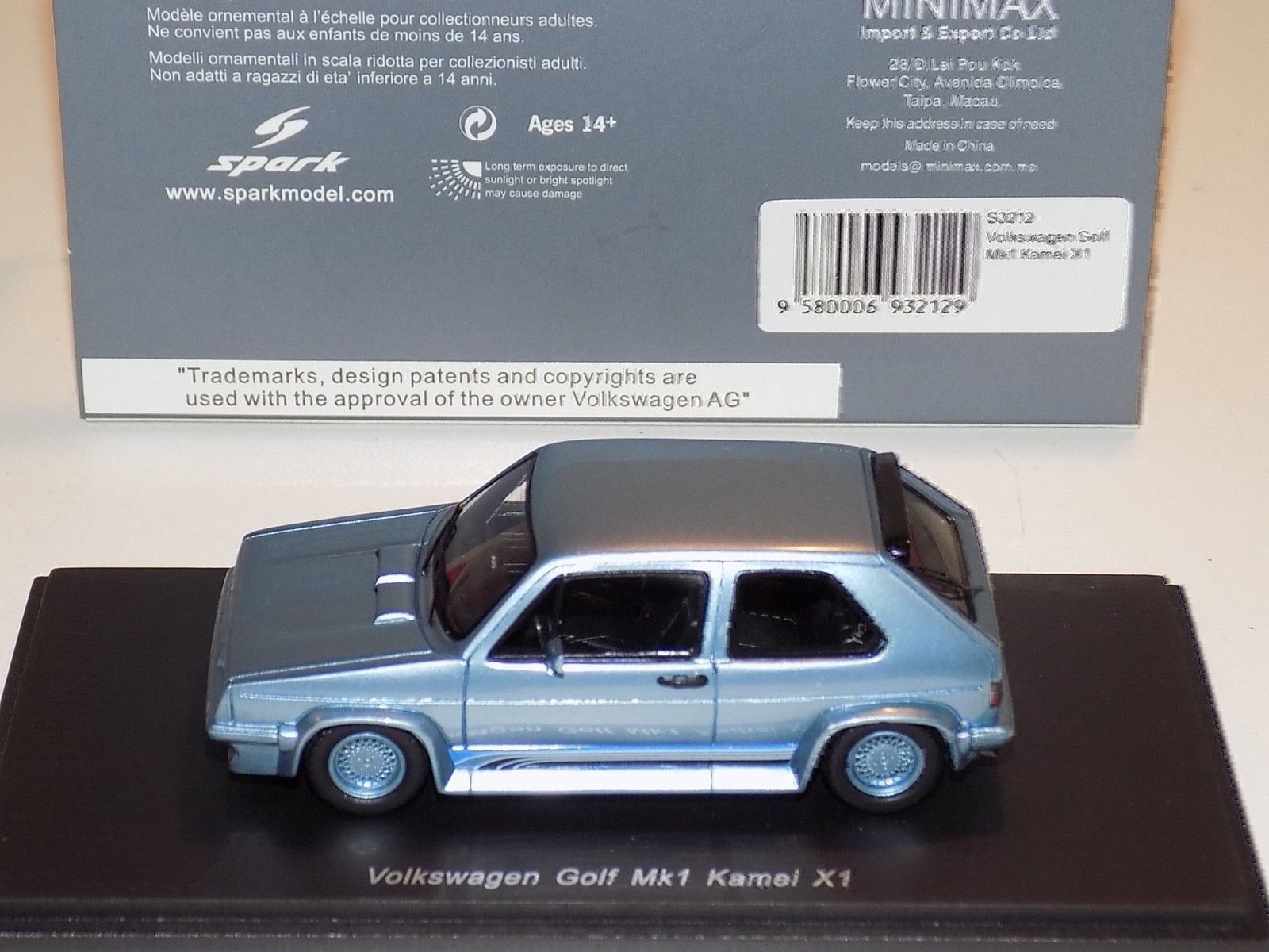 Modellini d'auto: VW Golf Mk1 Kamei X1 – Nuovo e nell'imballaggio originale da Flawil venduto da Imperiosud 2